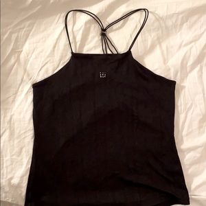 Black tank with Crystals